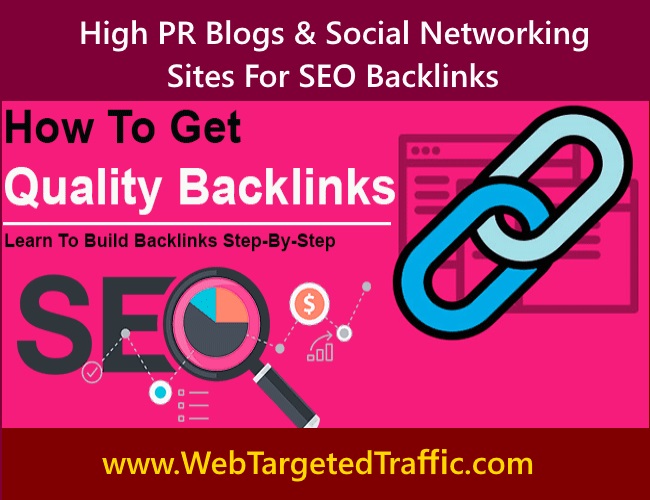 How To Get High PR Dofollow Backlinks – Do follow Backlinks Site List
