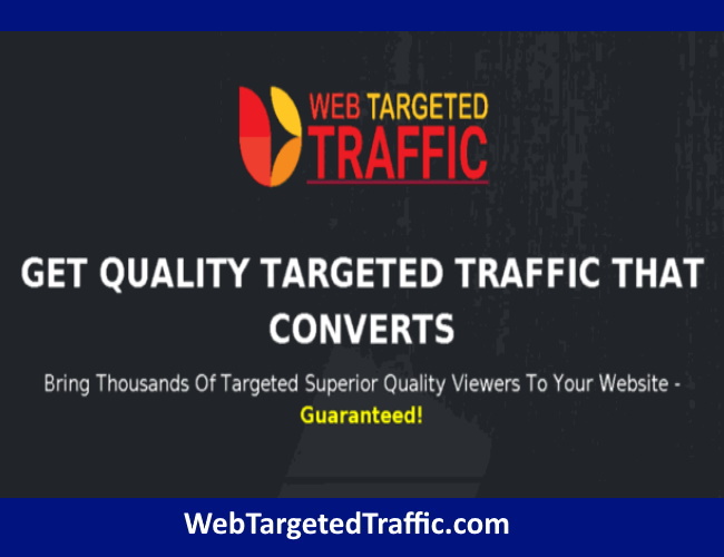 Do What The Big Businesses Do, Buy TARGETED Traffic!